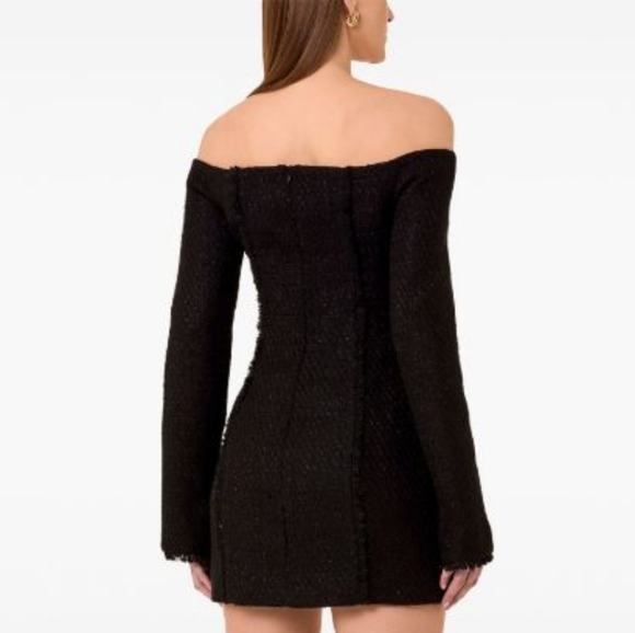 NWT NICHOLAS The Label Sunny tweed dress - Picture 3 of 10